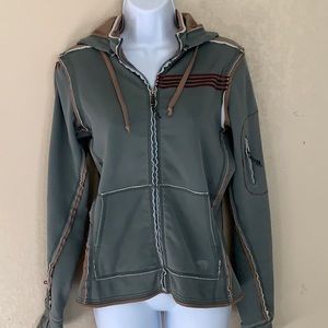 Mountain Hard wear zip up hoodie